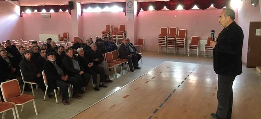 Çiftçilere ''Bor gübresi'' anlatıldı