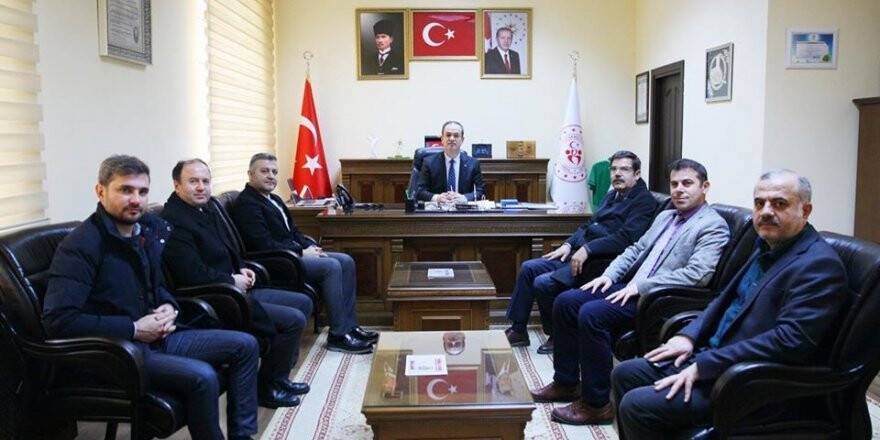 TEZCAN’DAN ŞAHİN’E ZİYARET