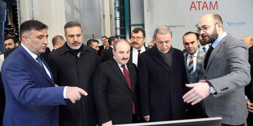 Bakanlar Akar Ve Varank İle Mit Başkanı Fidan Tübitak'ı Ziyaret Etti