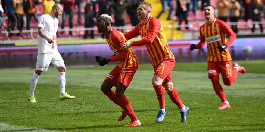 Antalyaspor Maçındaki Oyun Kayserispor'u Ümitlendirdi