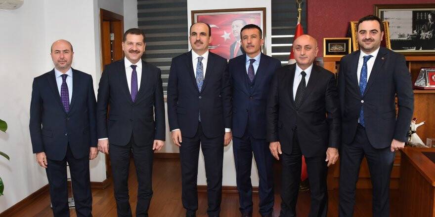 TDBB Başkanı Altay, Bakan Çavuşoğlu’nu ziyaret etti