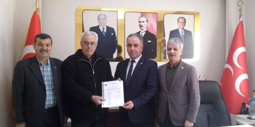 MHP  Beyşehir İlçe Başkanlığı'na Nazım Parla Getirildi