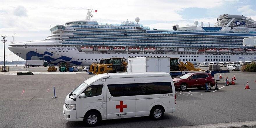 Japonya'da Karantina Altındaki Gemide 40 Kişide Daha 'Kovid-19' Tespit Edildi