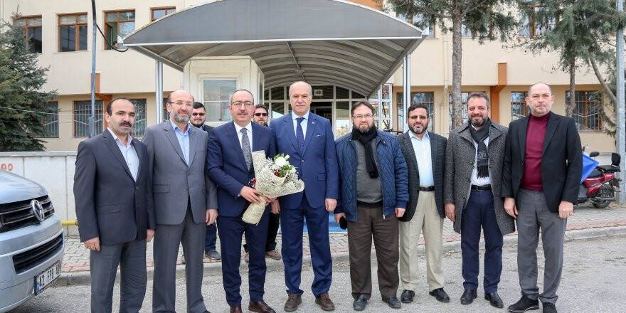 Başkan Kavuş, mezun olduğu Havzan Kur’an Kursu’nda