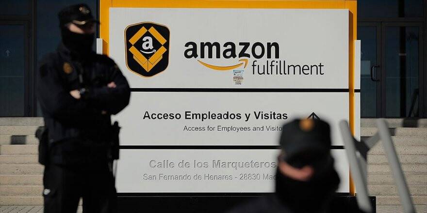 Amazon'un Madrid'deki Ofisine Asılsız Bomba İhbarı