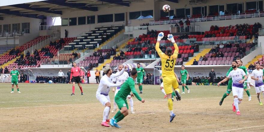 122 Konyaspor Afyon’dan eli boş döndü