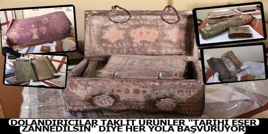 Dolandırıcılar Taklit Ürünler "Tarihi Eser Zannedilsin" Diye Her Yola Başvuruyor