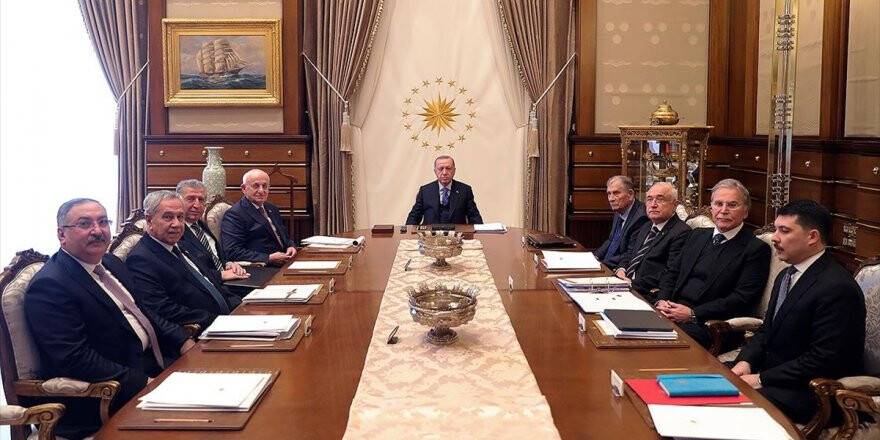 Cumhurbaşkanlığı Yüksek İstişare Kurulu Erdoğan Başkanlığında Toplandı