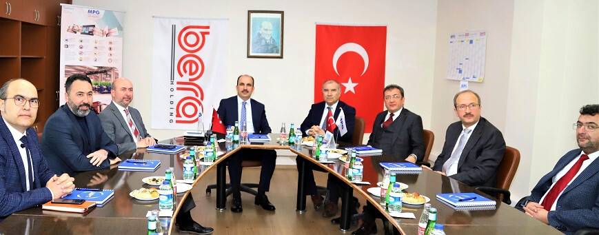 Başkan Altay ve Pekyatırmacı'dan Bera Holding’in Konya’daki üretim tesislerine ziyaret