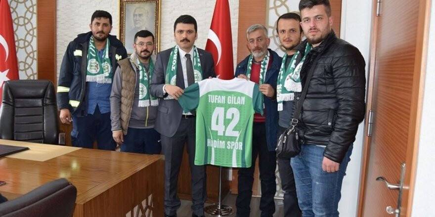 HADİMSPOR’DAN KAYMAKAMLIK ZİYARETİ