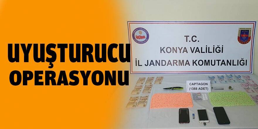 Kulu’da uyuşturucu operasyonu
