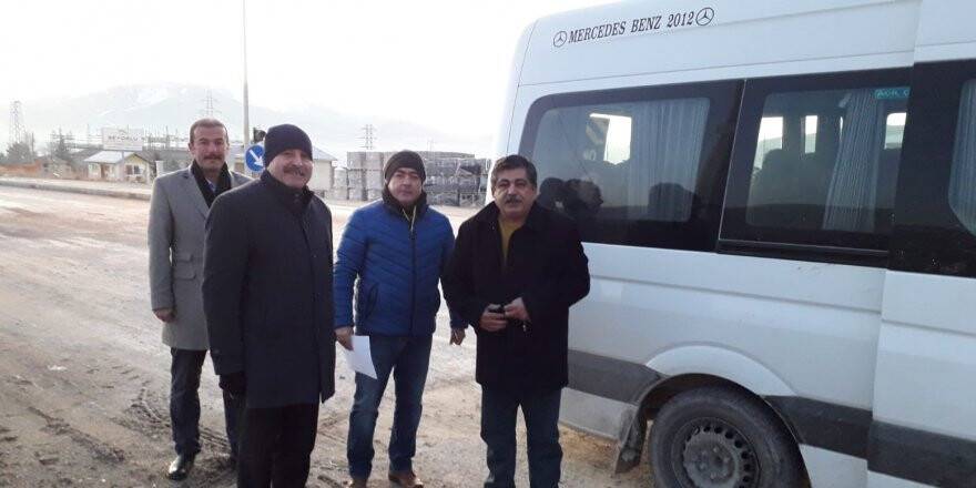 Yunak'ta servislere aralıksız denetim