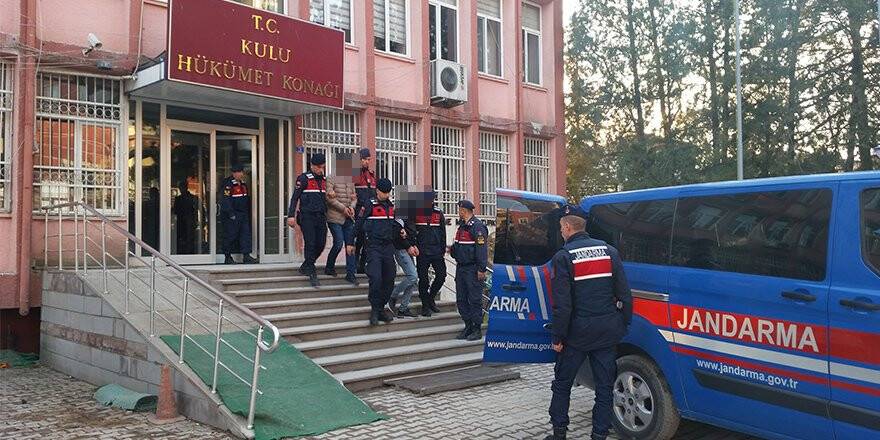 Konya'da uyuşturucuyla yakalanan 2 kişi tutuklandı