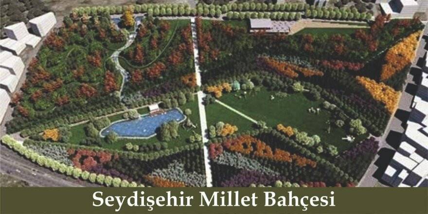 Seydişehir Millet Bahçesi ihalesi yapıldı