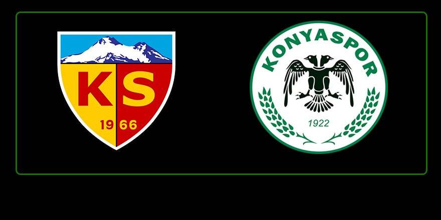 Hes Kablo Kayserispor: 1 - İttifak Holding Konyaspor: 2 (İlk yarı)
