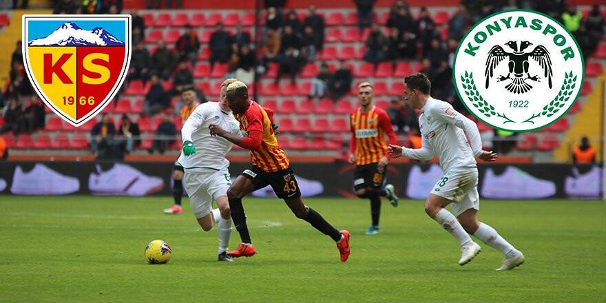 Hes Kablo Kayserispor: 2 - İttifak Holding Konyaspor: 2