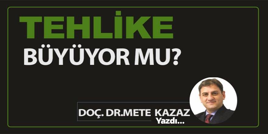 TEHLİKE BÜYÜYOR MU? - Doç. Dr. Mete Kazaz