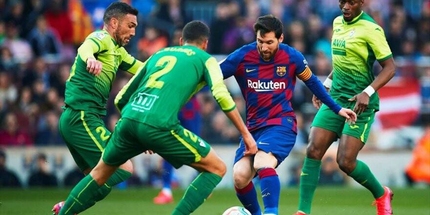 Barcelona Messi İle Kazandı