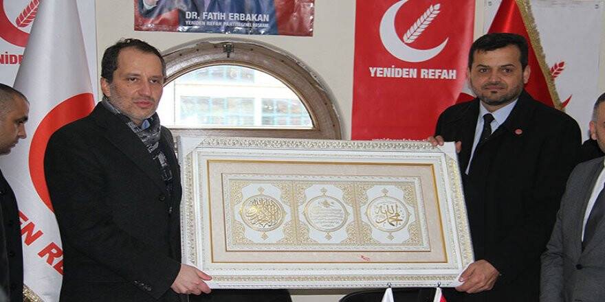 Yeniden Refah Partisi Genel Başkanı Fatih Erbakan Beyşehir'de