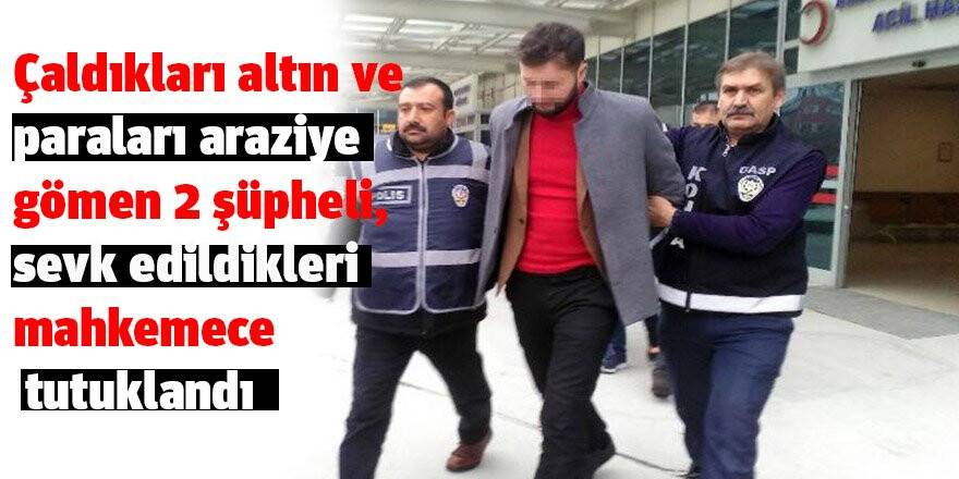 Konya'da pompalı tüfekle kuyumcu soyan 2 şüpheli tutuklandı
