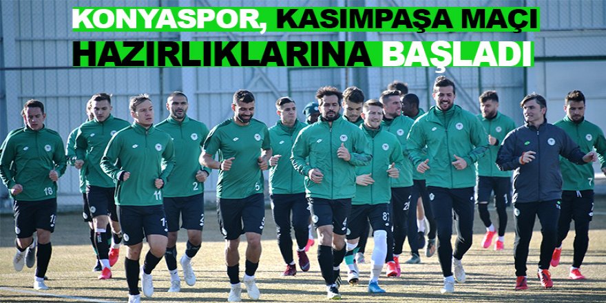 Konyaspor, Kasımpaşa Maçı Hazırlıklarına Başladı