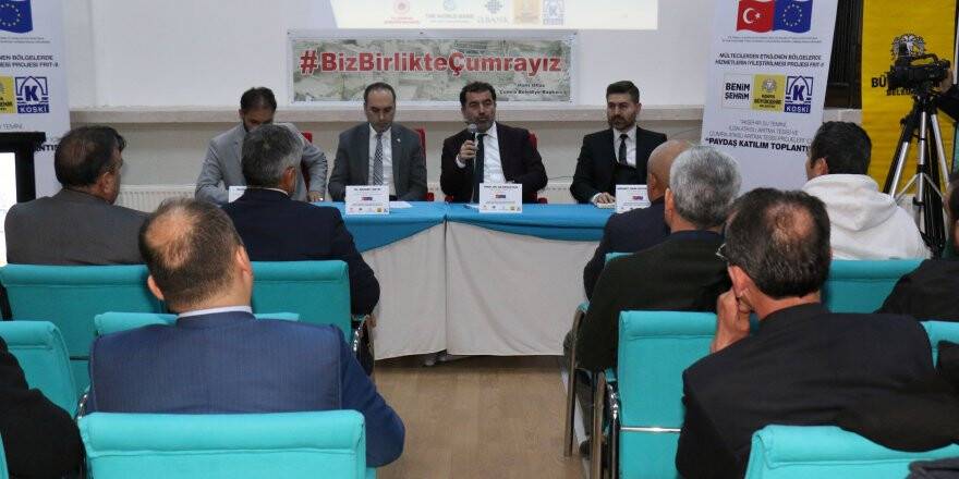 KOSKİ hizmetleri vatandaşlarla istişare etti
