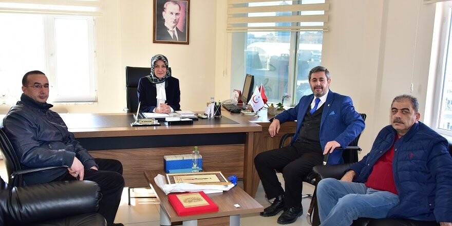 Bakırcılar Odasından, Selçuklu İlçe Sağlık Müdürlüğüne ziyaret