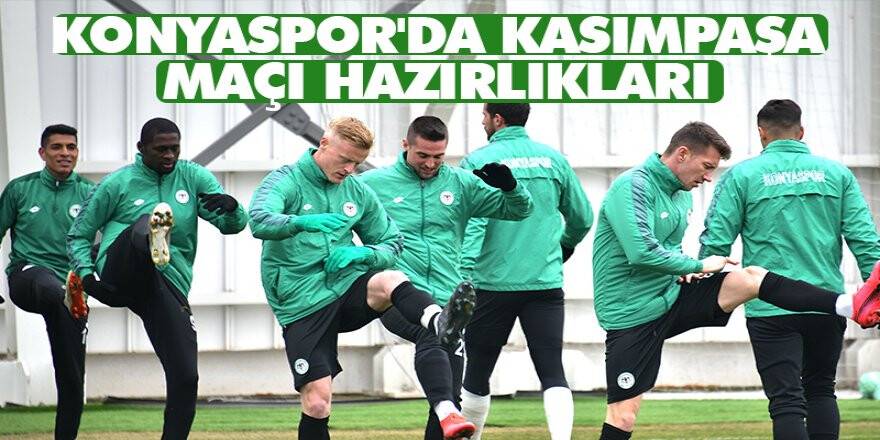 Konyaspor'da Kasımpaşa Maçı Hazırlıkları