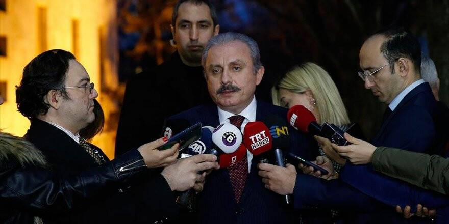 Tbmm Başkanı Şentop'tan Meclisin İdlib Konusunda Olağanüstü Toplanması Talebine Yanıt