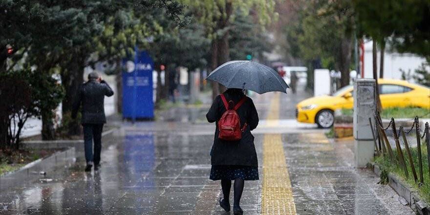 Meteorolojiden Kuvvetli Yağış, Fırtına Ve Çığ Uyarısı
