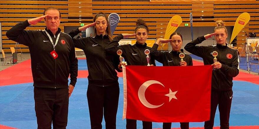 Milli Tekvandocular Almanya'da 4 Madalya Kazandı