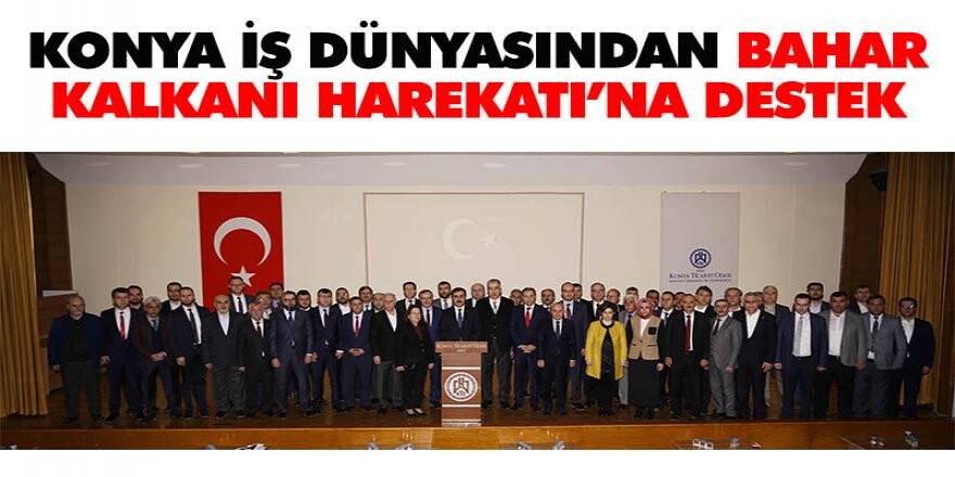 Konya iş dünyasından Bahar Kalkanı Harekatı’na destek