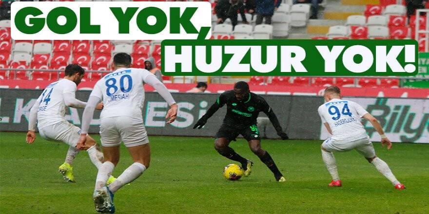 GOL YOK, HUZUR YOK!