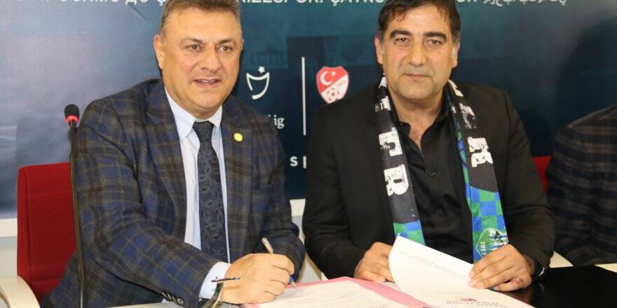 Ç. RİZESPOR’DA ÜNAL  KARAMAN İMZALADI