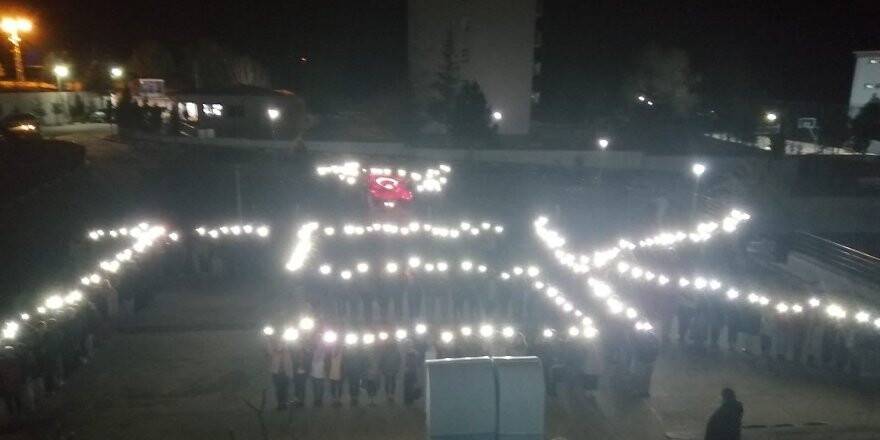 Konya’da üniversite öğrencilerinden Bahar Kalkanı Harekatı’na destek