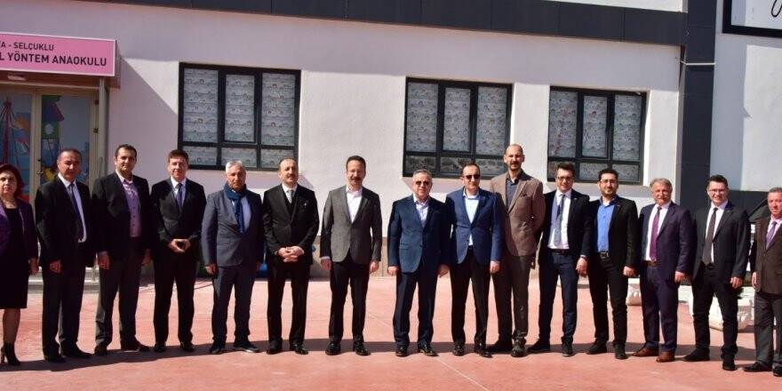YÖNTEM’E, KAYMAKAMLARDAN ZİYARET