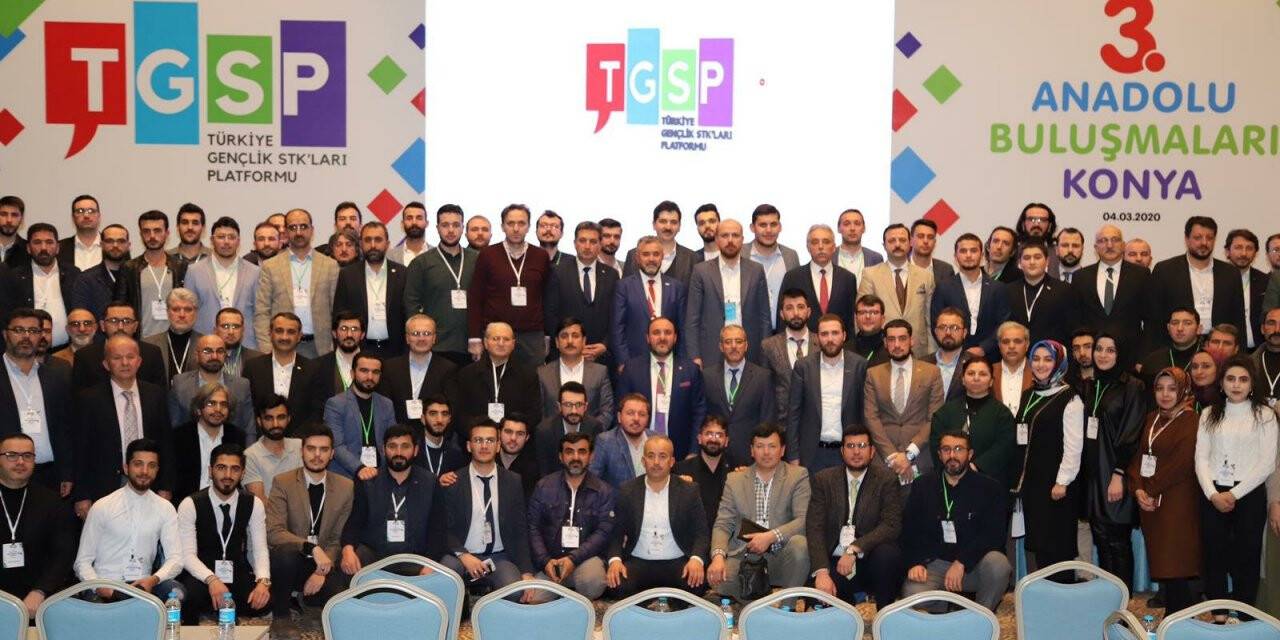 "Türkiye Gençlik Stk'ları Platformu Anadolu Buluşmaları" Konya'da Gerçekleştirildi