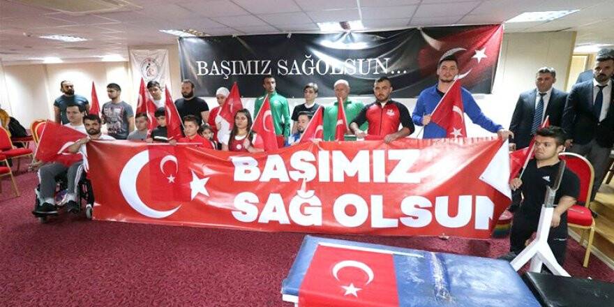 BEDENSEL ENGELLİ HALTERCİLERDEN 3 ALTIN