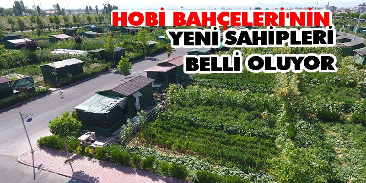 Karaaslan Hobi Bahçeleri'nin yeni sahipleri belli oluyor