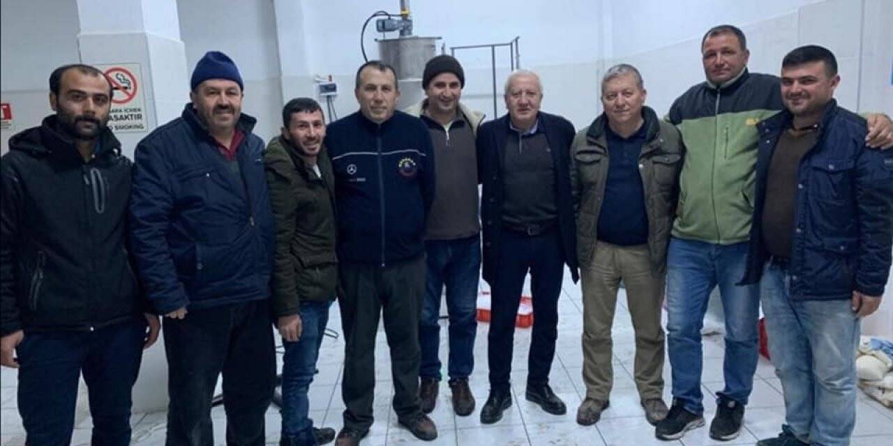 Kaymakam Bayraktar Kooperatifte incelemelerde bulundu