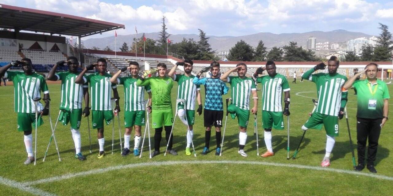 Ampute ligler tescil edildi