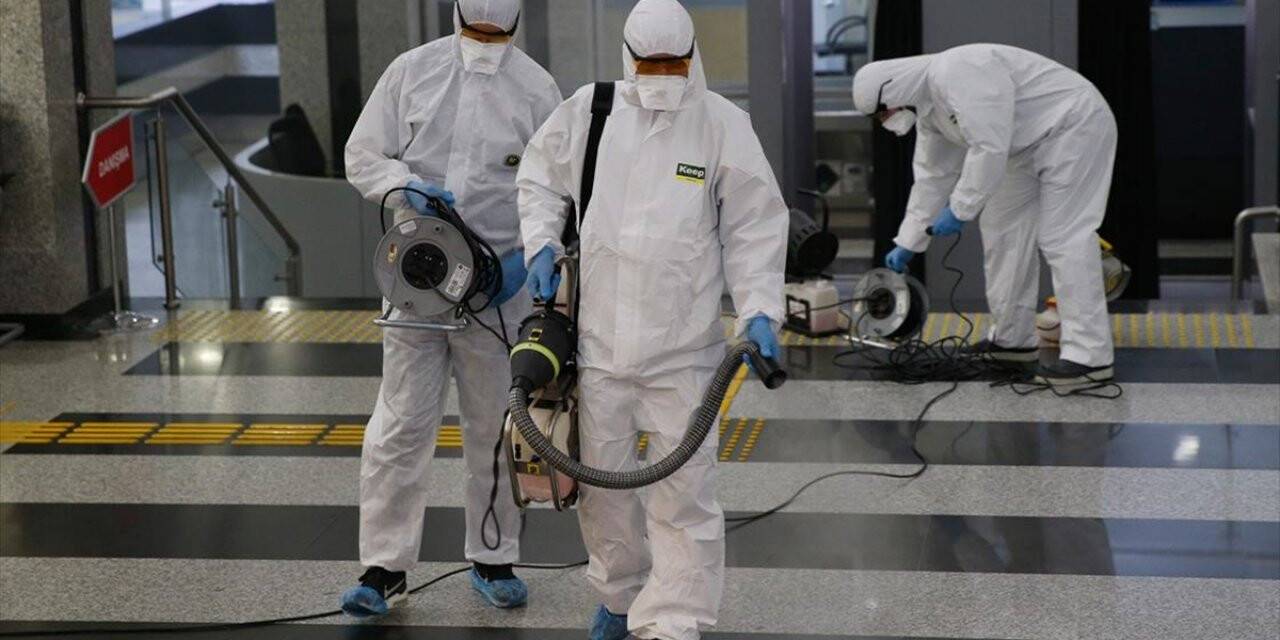 Meclis'te Koronavirüs İçin Dezenfeksiyon Yapıldı