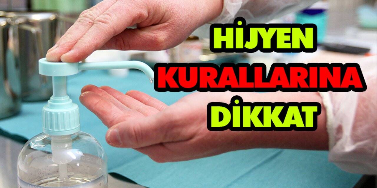 Korona virüsünden korunmada kişisel hijyen kurallarına dikkat