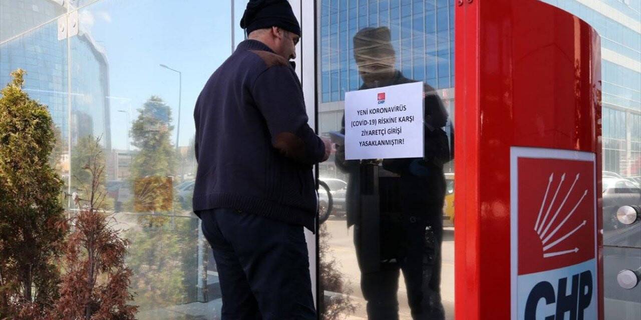 Chp Genel Merkezine Ziyaretçi Kabul Edilmiyor