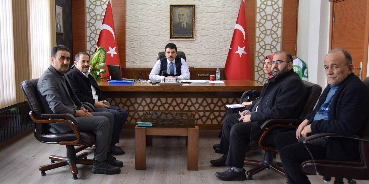 Hadim'de Koronavirüs Konulu Toplantı Yapıldı