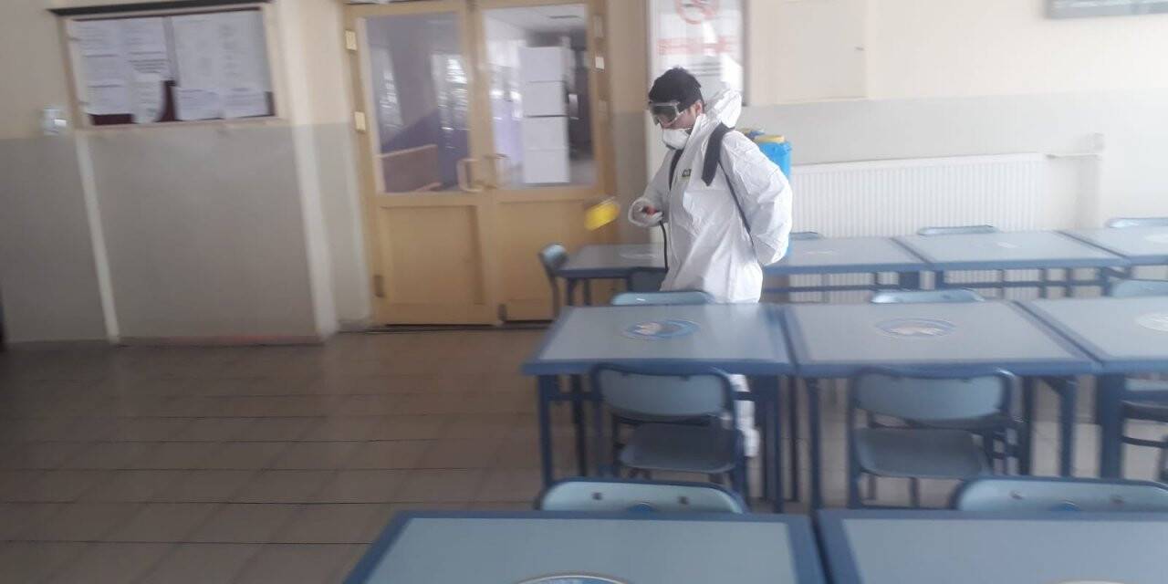 Beyşehir'deki Yükseköğrenim Yurtları Öğrencilerin Dönüşüne Hazır Hale Getirildi