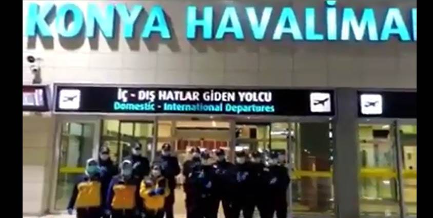 Konya Emniyetinden 'Sağlık' çalışanlarına destek videosu