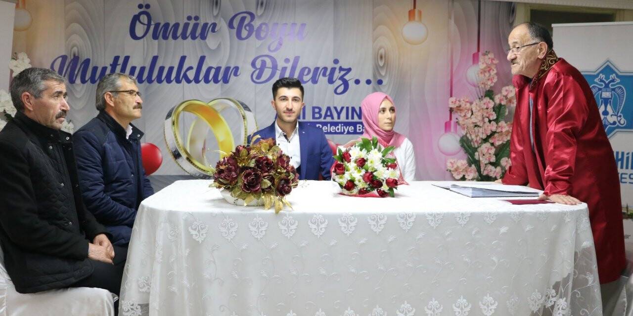 Beyşehir'de Nikah İşlemlerinde Koronavirüs Tedbiri
