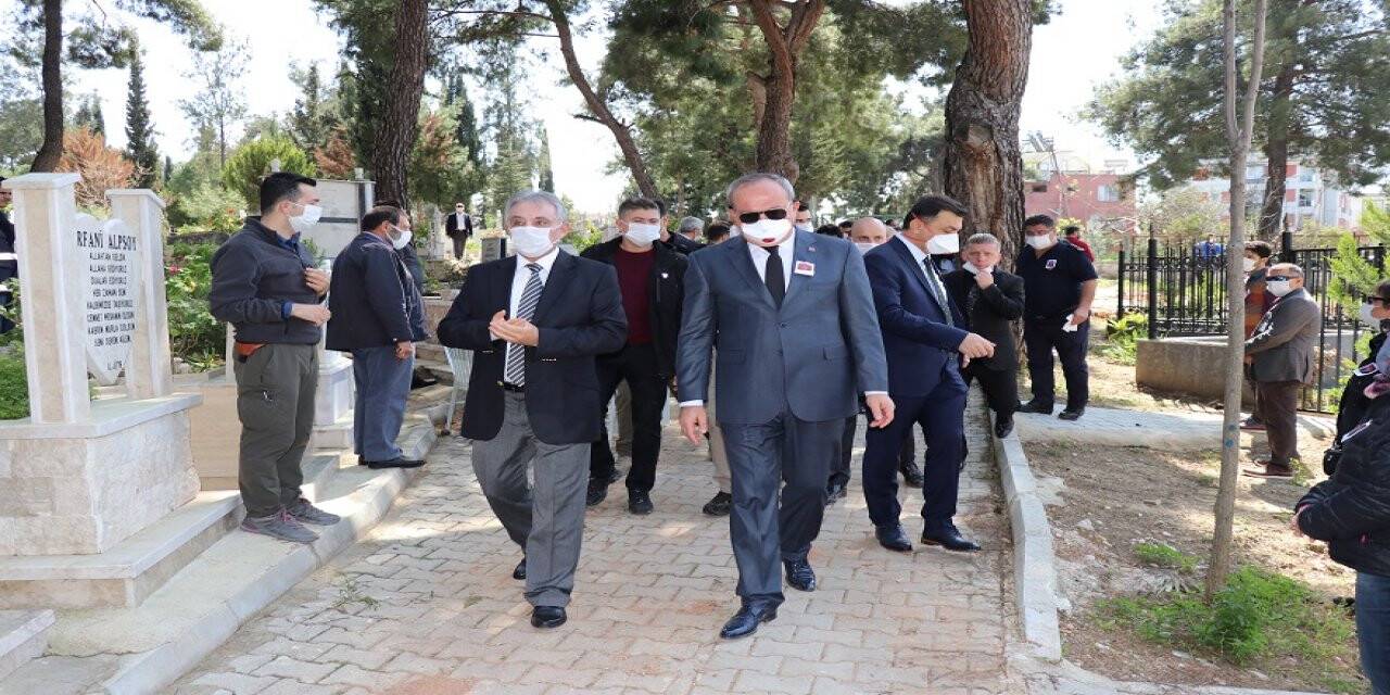 Konya Emniyet Müdürü Aydın'ın Babası Son Yolculuğuna Uğurlandı
