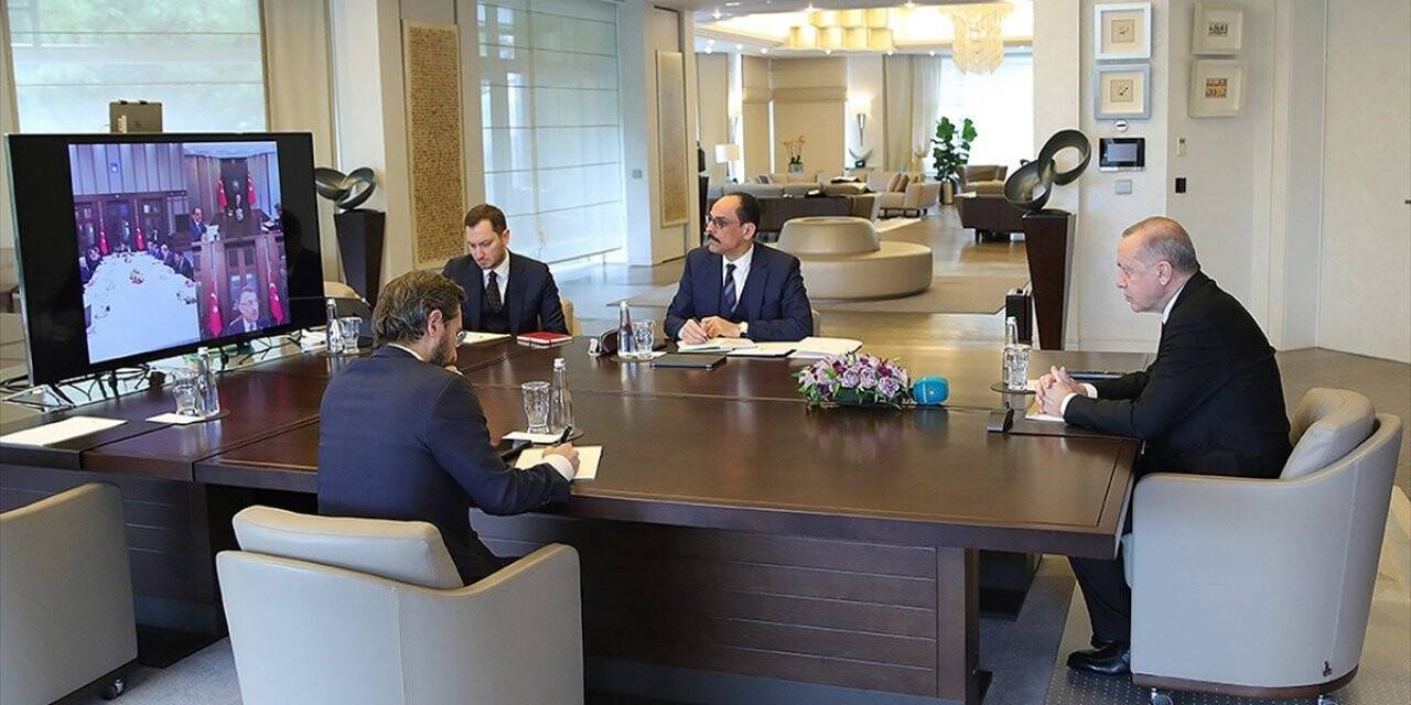 Cumhurbaşkanı Erdoğan Yeni Yargı Reformu Ve İnfaz Yasası İstişare Toplantısı Gerçekleştirdi